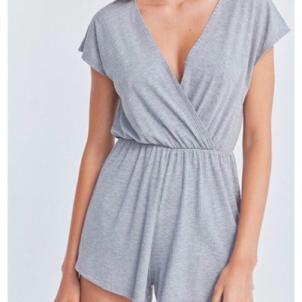 Urban Outfitters grey romper